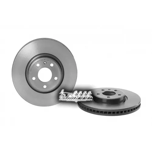 Диск Тормозной Audi A4/A5/A6/A7/Q5 09- Перед.вент. (Мин. 2 Шт.) Brembo 