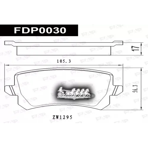 Колодки Тормозные Vag Passat -10 1.6-3.2 FAP 