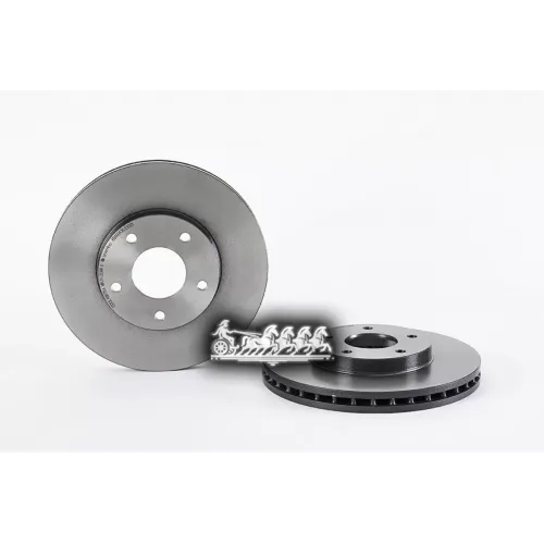 Диск Тормозной Nissan Primera/X-Trail 01- Вент. Перед. Brembo 
