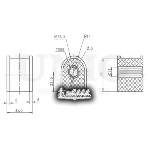 Втулка Стабилизатора Toyota/Lexus Camry/Es 96- Задн. UNIO 