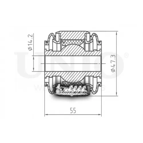Сайлентблок Рычага Bmw 3(E90/F30/G20)/X1(E84) Внеш.задн. UNIO 