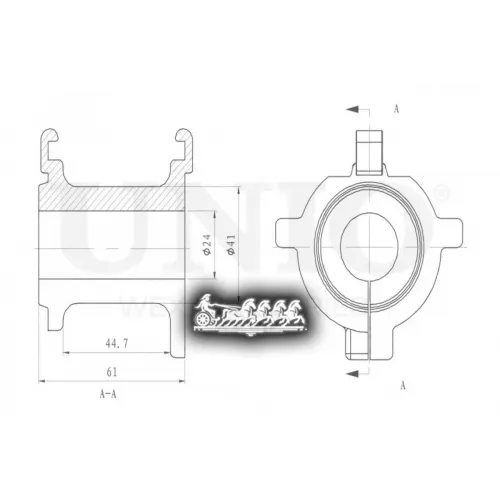 Втулка Стабилизатора Toyota/Lexus Land Cruiser/Lx 07- Задн. UNIO 