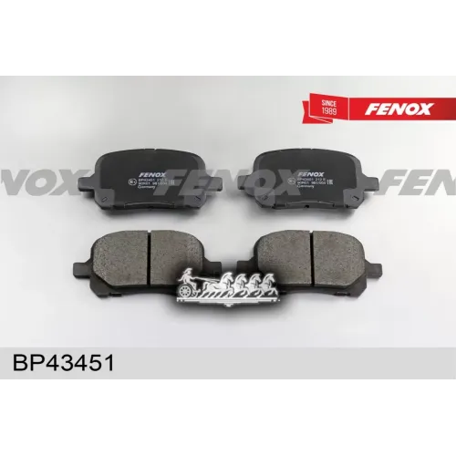 Колодки Тормозные Toyota Camry/Previa 96-/Lexus Rx300 00-03 Перед.диск. Lowmetallic FENOX 
