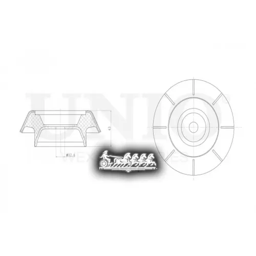 Опора Амортизатора Suzuki Swift/Splash 05- Перед. UNIO 
