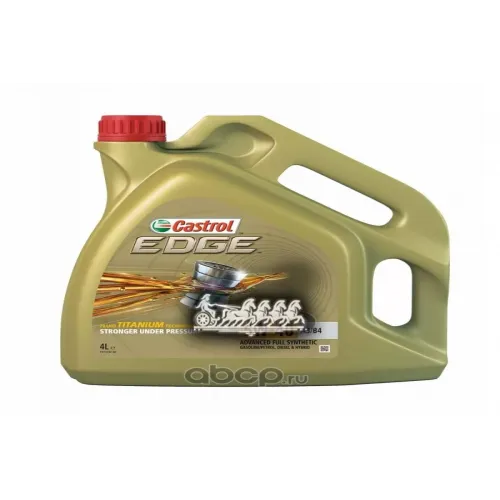 Castrol Castrol Edge 5W-40 A3/B4 Titanium Синтетическое Моторное Масло (4Л)