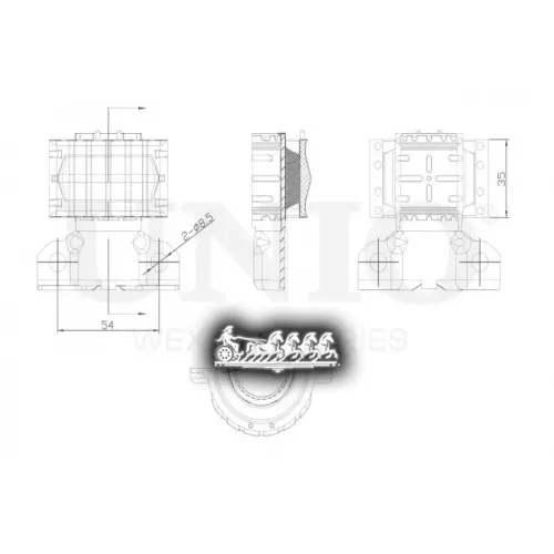 Втулка Стабилизатора Mb M(W164) Перед. UNIO 