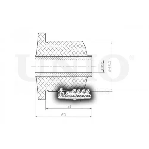 Сайлентблок Балки Ваз 2108-99/Priora/Kalina UNIO 