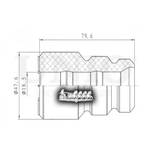 Отбойник Амортизатора Suzuki Sx4 01- Перед. UNIO 