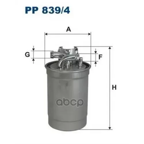 Фильтр Топливный Filtron PP839/4