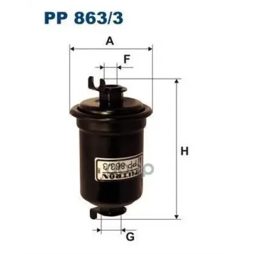 Фильтр Топливный Filtron PP863/3