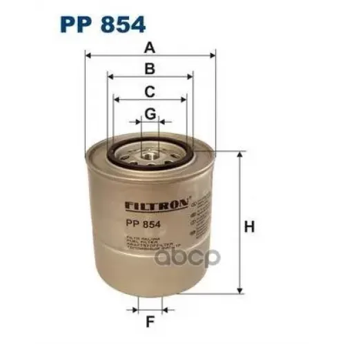 Фильтр Топливный Filtron Filtron 