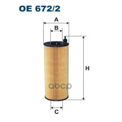 Фильтр Масляный Bmw E60/87/90/83 Diesel Filtron OE 672/2