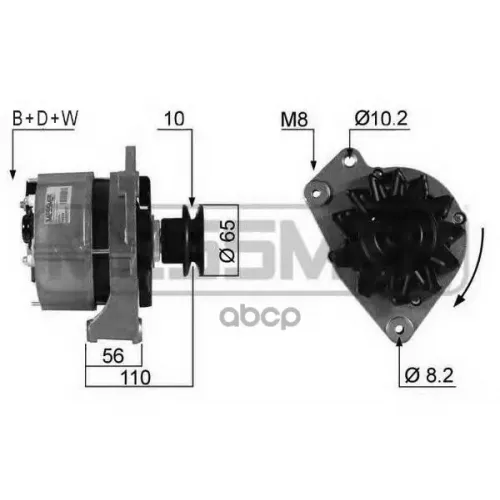 Генератор Vag 65A Era 