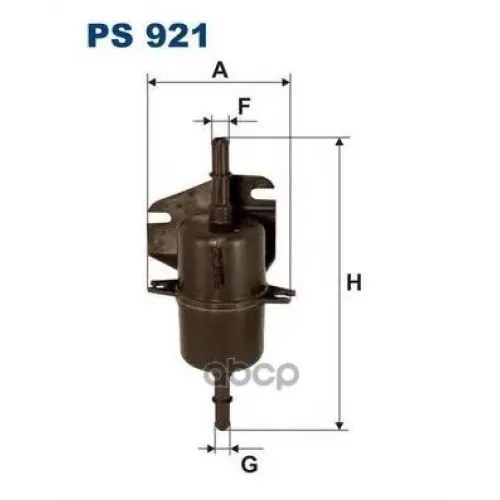 Фильтр Топливный Fiat Palio 96- 1.0-1.6 Filtron 
