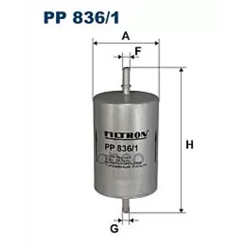 Фильтр Топливный Filtron PP836/1