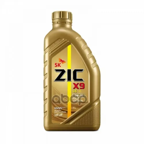 ZIC Масло Моторное 5W30 Zic X9 Ls 1Л Синтетика Api Sn/Cf Acea C3