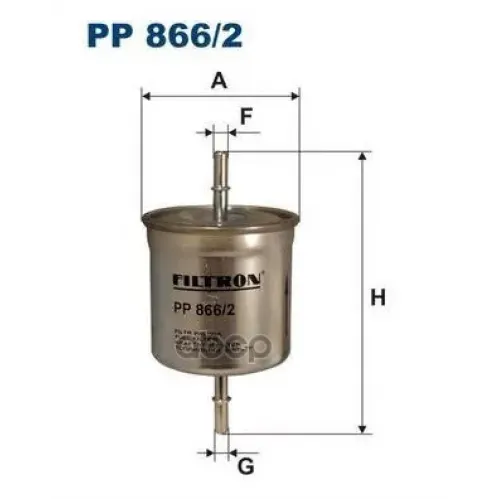 Фильтр Топливный Filtron PP866/2