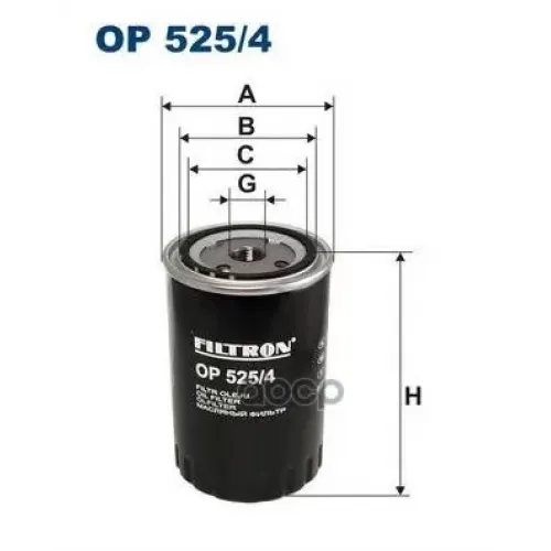 Фильтр Масляный Filtron OP525/4