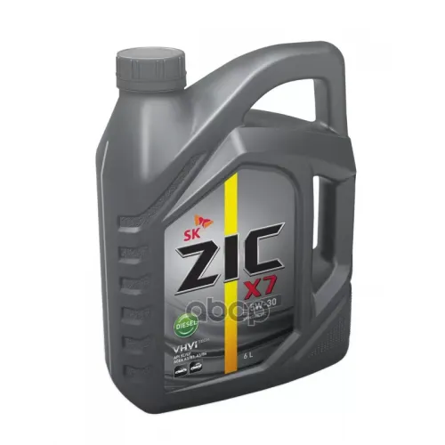 ZIC Масло Моторное 5W30 Zic X7 6Л Синтетика Diesel B3/B4/A3