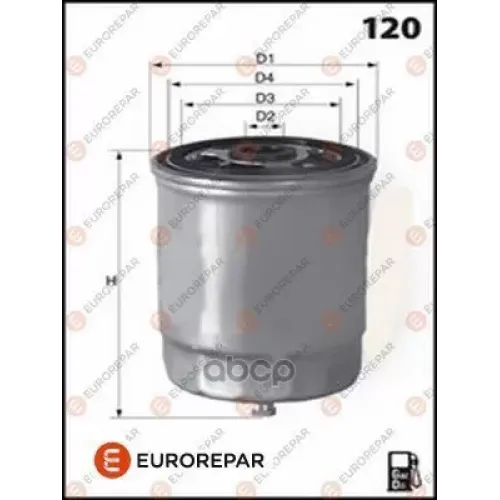 Фильтр Топливный Hyundai/Kia 2.0/2.2 Crdi EUROREPAR 