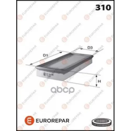 Фильтр Воздушный Renault Espace/Laguna 1.9-3.0 EUROREPAR 
