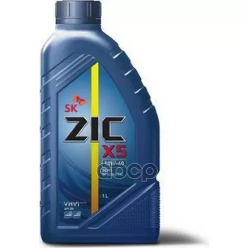 ZIC Масло Моторное 10W40 Zic X5 1Л Полусинтетика