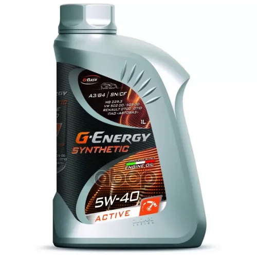 G-Energy G-Energy Synthetic Active 5W40 Масло Моторное Синтетическое 1L