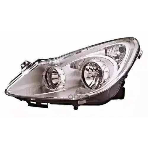 Фара Opel Corsa D 06- (Хром) Прав. Depo 