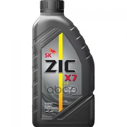 ZIC Масло Моторное 10W40 Zic X7 Ls 1Л Синтетика