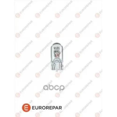 Лампа 12V-W5w (Упак. 10 Шт.) EUROREPAR 