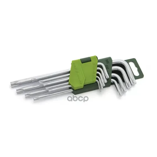 Набор Ключей  Угловых Torx  (Т10,Т15,Т20,Т25,Т27,Т30,Т40,Т45,Т50)  9 Шт. Дело Техники 