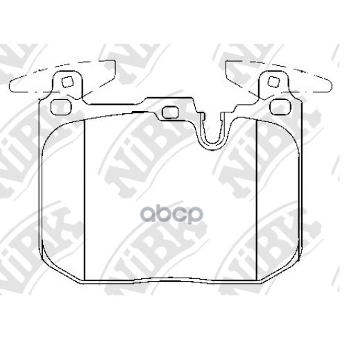 Колодки Тормозные Bmw 1 F20/F21/3 F30 11- Передние NiBK 