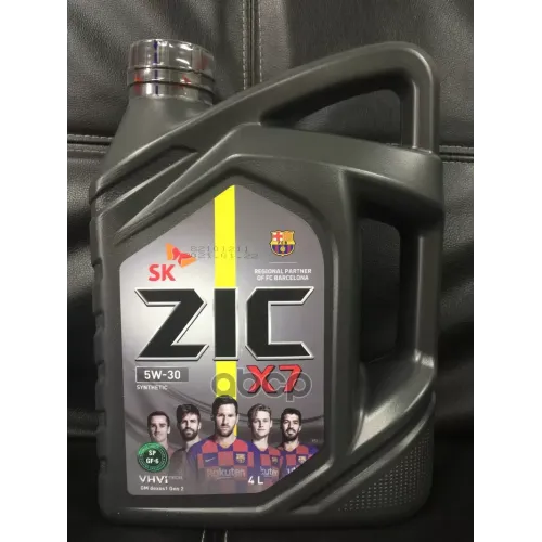ZIC Масло Моторное 5W30 Zic X7 4Л Синтетика Api Sp Ilsac Gf-6