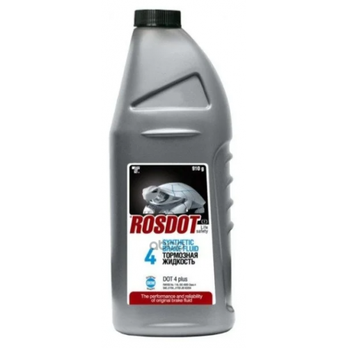 Rosdot Тормозная Жидкость Dot-4 (0.91L) ROSDOT 