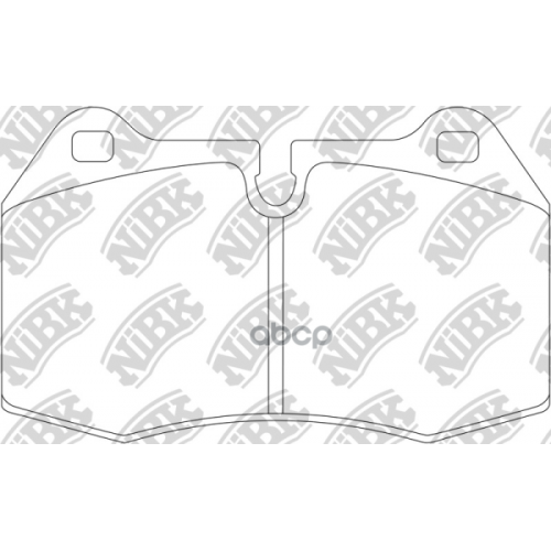 Колодки Тормозные Performance Bmw E38/E31 Передние NiBK 