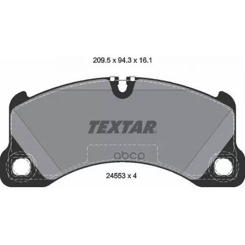 Колодки Тормозные Vw Touareg Porsche Cayenne 05)Перед.к Т Textar 