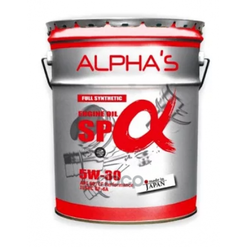 ALPHA&rsquo;S Масло Моторное 5W-30 20Л Sp/Cf Gf-6A (Синтетика)