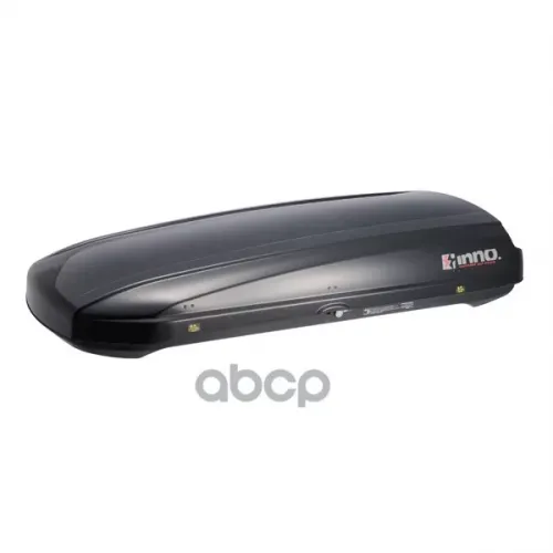 Бокс Пластиковый 400Л, New Shadow 14 (2-Х Стороннее Открытие, Матовый, Черный) INNO 