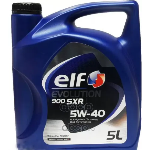 ELF Масло Моторное 5W40 Elf Evolution 900 Sxr 5Л