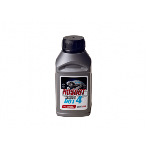 Rosdot Тормозная Жидкость Dot-4 П/Эт Бут. (0.25L) ROSDOT 