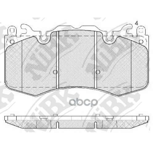 Колодки Тормозные Land Rover Discovery/Range Rover/Sport 3.0/5.0 09- Передние NiBK 