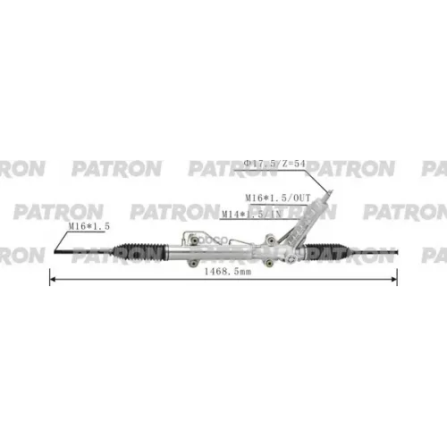 Рейка Рулевая Mb Sprinter 95- PATRON 