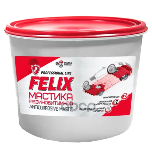 Felix Anticorrosive Mastic Мастика Антикор. Резино-Битумная (2L) Felix 