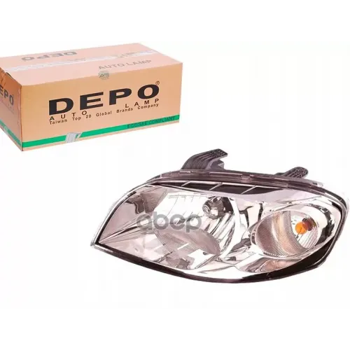 Фара Chevrolet Aveo 4D -10 Лев. Depo 