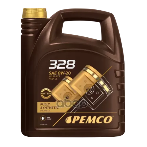 PEMCO 0W-20 Sp/Rc, C5 4Л (Pao Синт. Мотор. Масло)