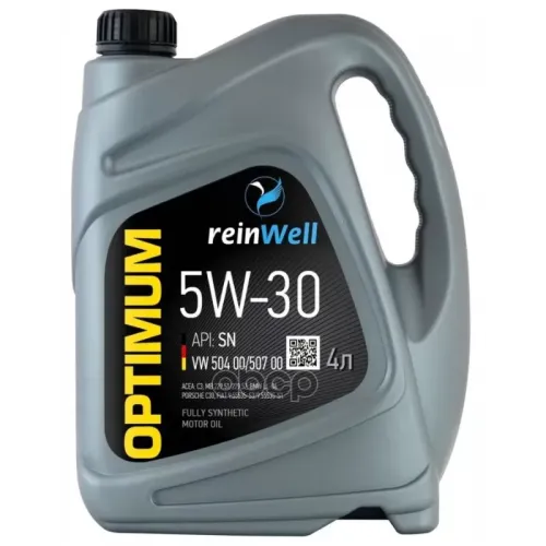 reinWell Масло Моторное 5W30 Reinwell 4Л Optimum Api Sn/Acea C3 Vw 504.00/507.00