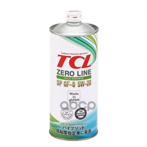 TCL Масло Моторное Tcl Zero Line Fully Synth, Fuel Economy, Sp, Gf-6, 5W20, 1Л