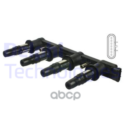 Катушка Зажигания Opel Astra J/Insignia/Zafira Delphi CE01841-12B1