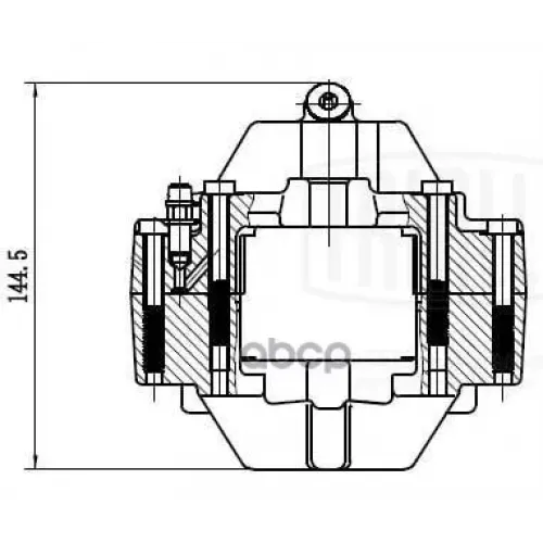 Суппорт Тормозной Mb E(W210) Задн.лев. Trialli 