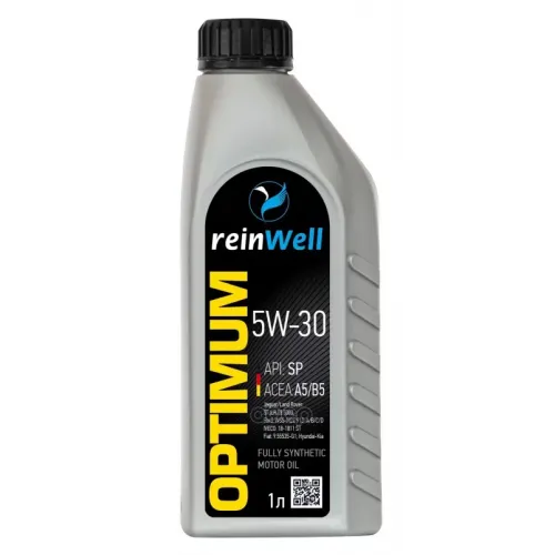 reinWell Масло Моторное 5W30 Reinwell 1Л Optimum Api Sp/Acea A5/B5